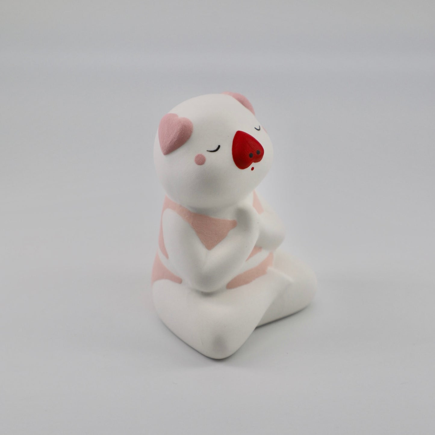 Yoga Pig Series Handmade Ceramic Ornaments