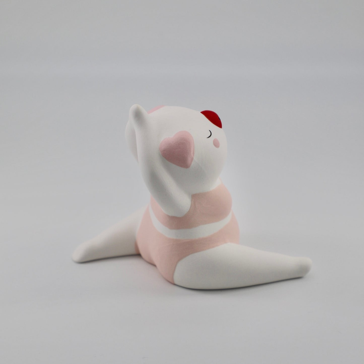 Yoga Pig Series Handmade Ceramic Ornaments